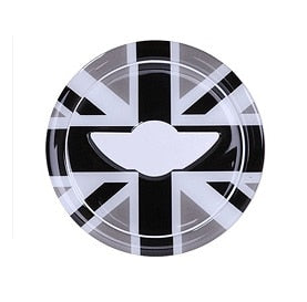 For MINI COOPER R54 R55 R56 R60 R61 Clubman Countryman Steering Wheel Center 3D Dedicated Car Sticker Decal Cover Accessories
