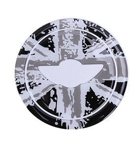 For MINI COOPER R54 R55 R56 R60 R61 Clubman Countryman Steering Wheel Center 3D Dedicated Car Sticker Decal Cover Accessories