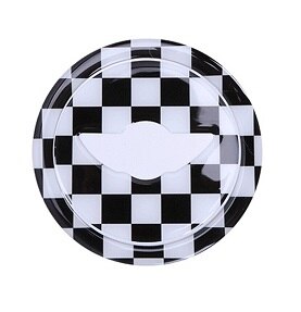 For MINI COOPER R54 R55 R56 R60 R61 Clubman Countryman Steering Wheel Center 3D Dedicated Car Sticker Decal Cover Accessories
