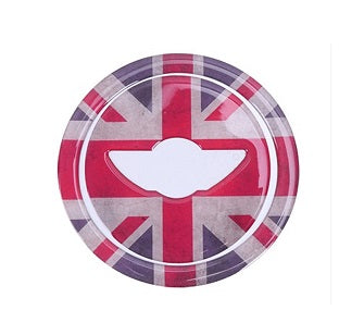 For MINI COOPER R54 R55 R56 R60 R61 Clubman Countryman Steering Wheel Center 3D Dedicated Car Sticker Decal Cover Accessories