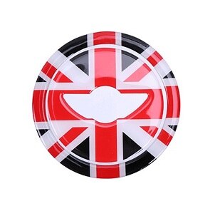For MINI COOPER R54 R55 R56 R60 R61 Clubman Countryman Steering Wheel Center 3D Dedicated Car Sticker Decal Cover Accessories