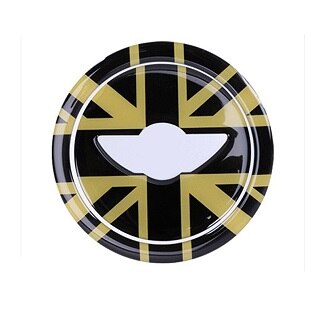 For MINI COOPER R54 R55 R56 R60 R61 Clubman Countryman Steering Wheel Center 3D Dedicated Car Sticker Decal Cover Accessories