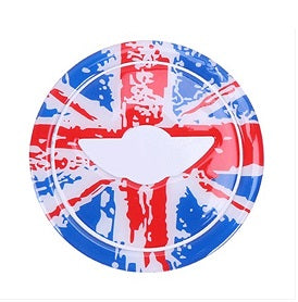 For MINI COOPER R54 R55 R56 R60 R61 Clubman Countryman Steering Wheel Center 3D Dedicated Car Sticker Decal Cover Accessories